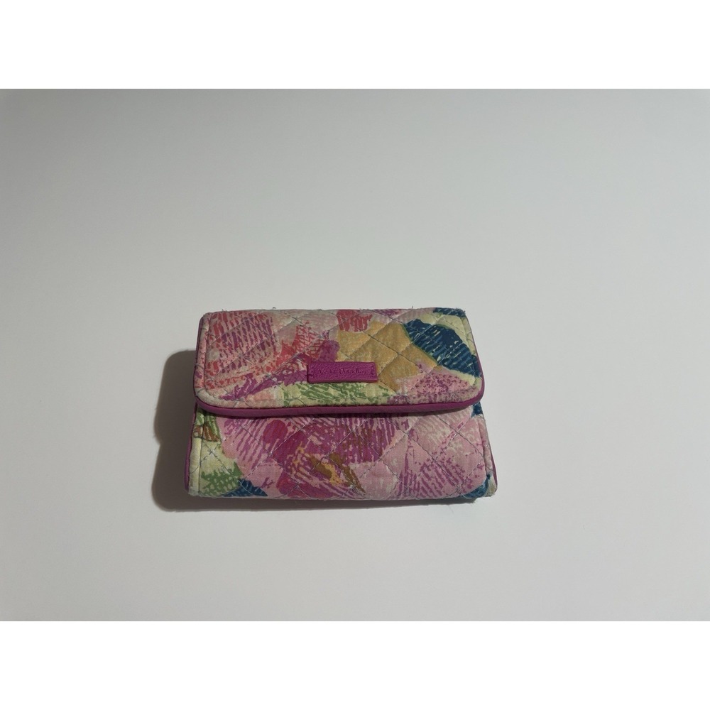 Vera Bradley RFID Compact Wallet‎ Clutch Quilted